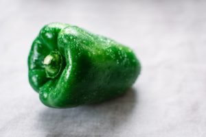 Poivron vert humide